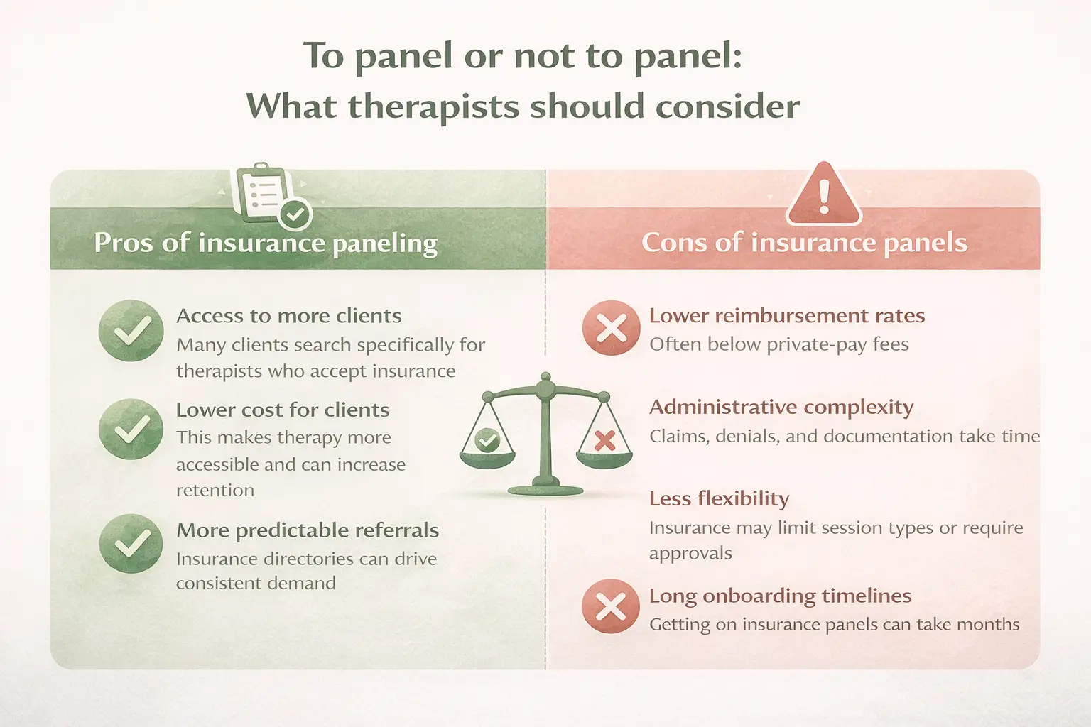 Paneling pros and cons