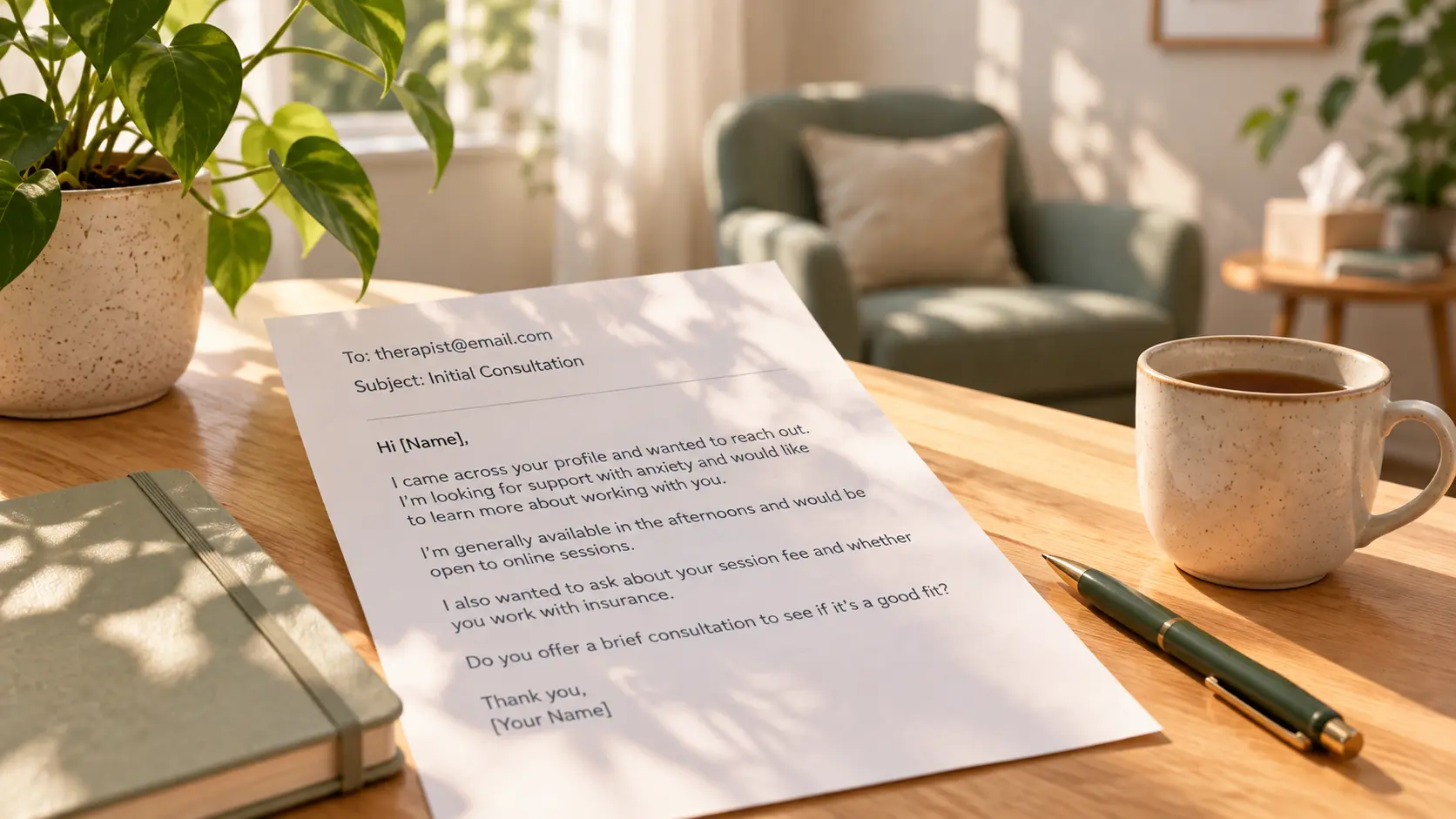 Therapy cost and insurance coverage, including session fees and out-of-network reimbursement