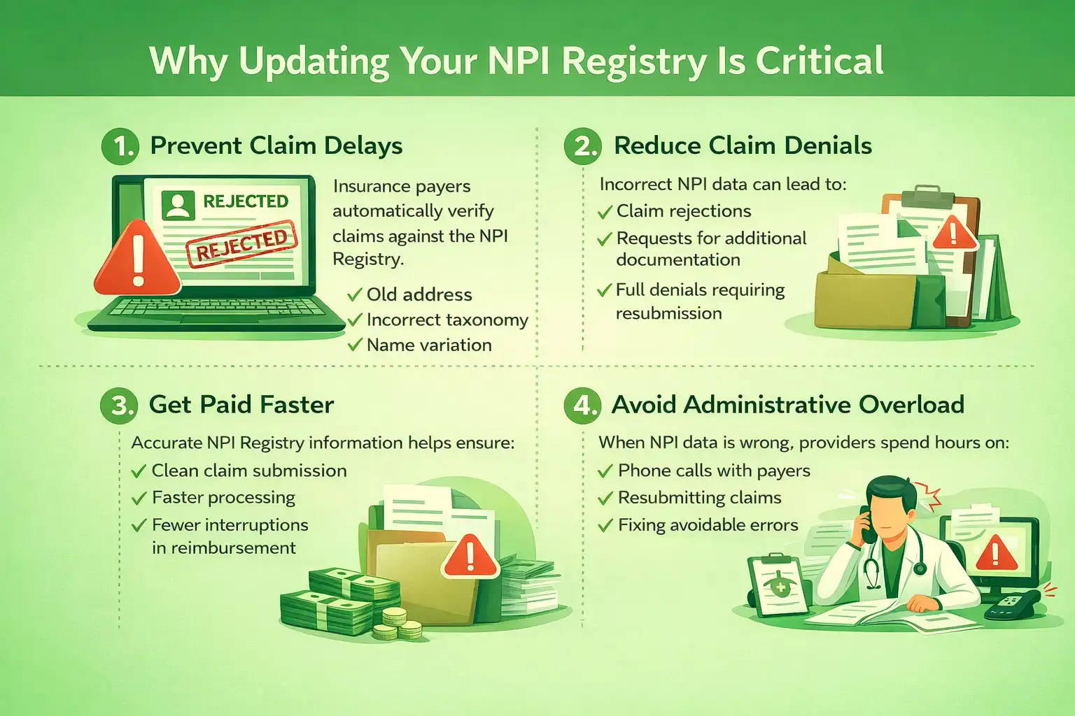 NPI process chart