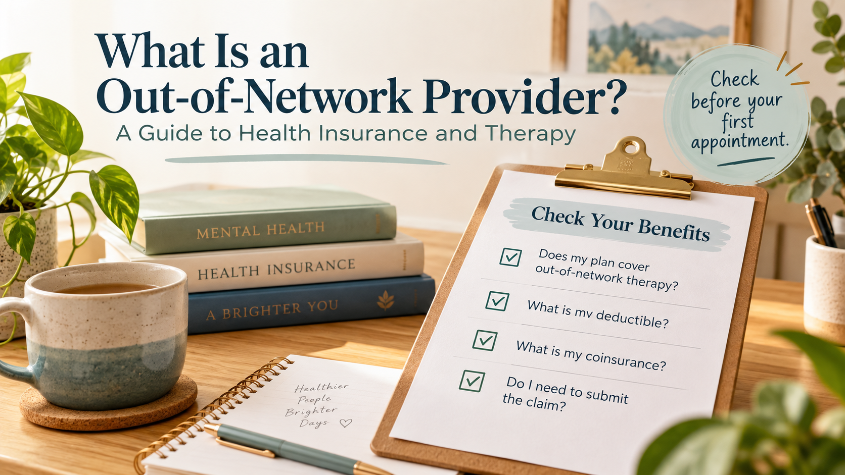 What Is an Out-of-Network Provider? A Guide to Health Insurance and Therapy
